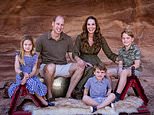 Prince William and Kate Middleton release 2021 Christmas card