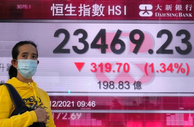 World shares mostly higher after broad rally on Wall Street