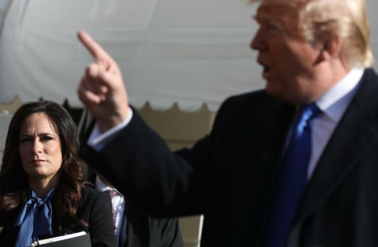 Stephanie Grisham says group of ex-Trump officials to meet next week to discuss how to ‘stop’ him