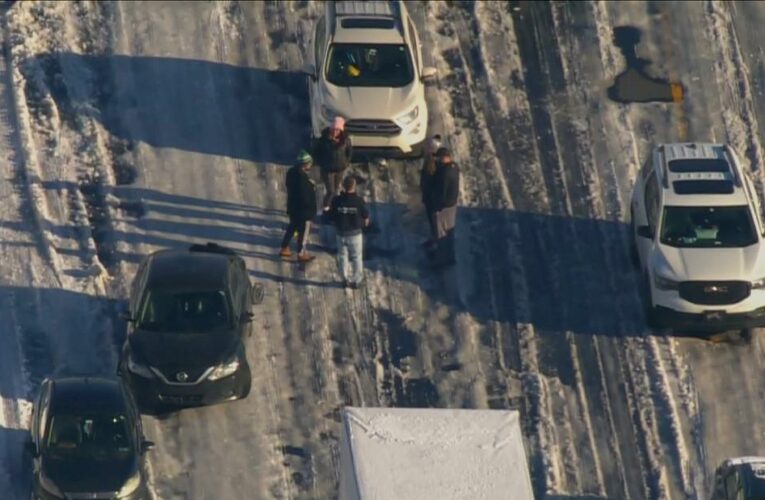 Woman describes being stranded for over 8 hours on I-95