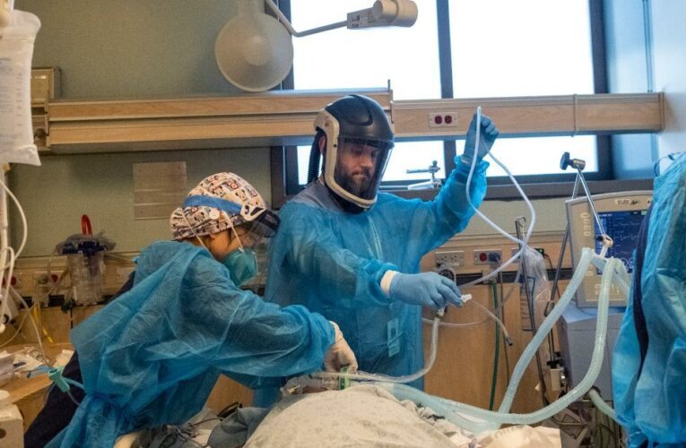 Covid-19 hospitalizations in the US are quickly approaching the record high set in January last year