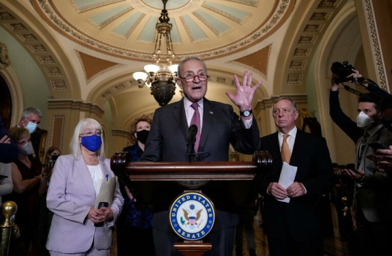 Senate Democrats on brink of defeat on voting legislation despite frantic push