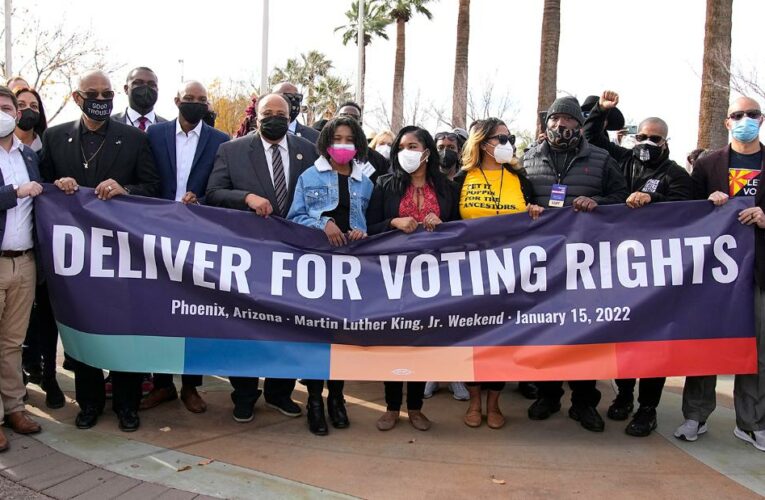 A push for voting rights is expected to crash in the Senate, with potentially humiliating implications for Biden’s presidency