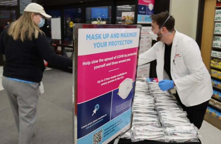 Here’s how to get free N95 masks from pharmacies or community health centers