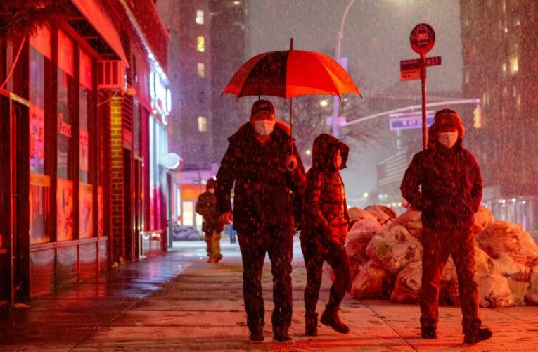 Howling winds and heavy snow churning along the East Coast could develop into a historic storm for parts of New England