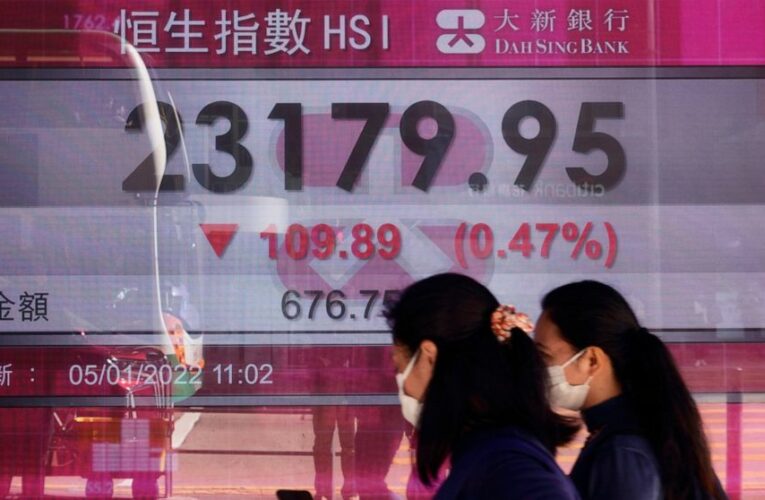 Asian stocks follow Wall St lower after Fed rates signal