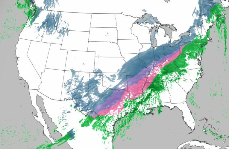 The biggest impact will be in the South where a crippling ice storm is likely, while parts of the Midwest could see more than a foot of snow