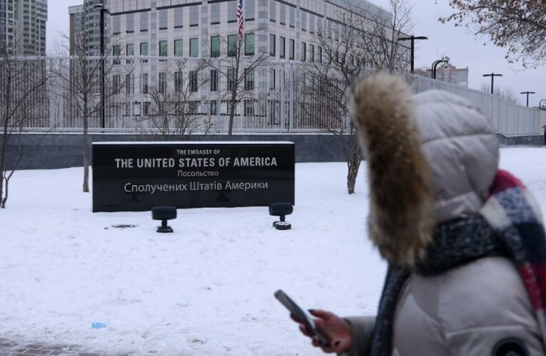 US orders evacuation of most embassy staff in Ukraine