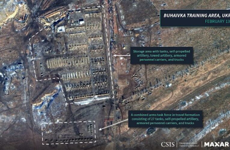 Exclusive images show Russia military buildup in Ukraine breakaway region