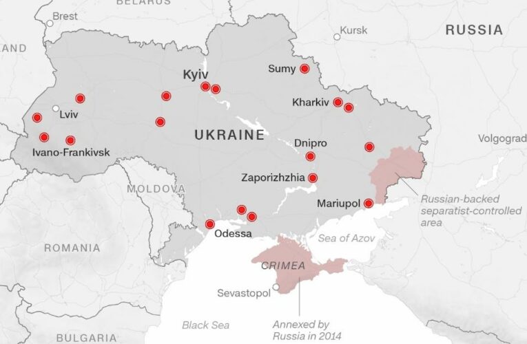 What led to Russia’s attack? Six maps explain