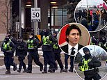 Freedom Convoy protesters are leaving Ambassador Bridge as police begin clearing blockade