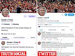 Don Jr. posts screenshot claiming to be Trump’s first post on new $1b Truth Social platform 