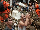 At least 38 are killed in Brazil as floods and landslides sweep through Rio de Janeiro tourist spot