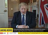 Boris Johnson condemns Ukraine invasion as he chairs Cobra meeting