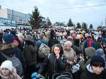 RICHARD PENDLEBURY on Polish border sees fleeing mothers and children torn from fathers in Ukraine