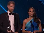 Harry and Meghan pay tribute to the people of Ukraine as they accept NAACP award