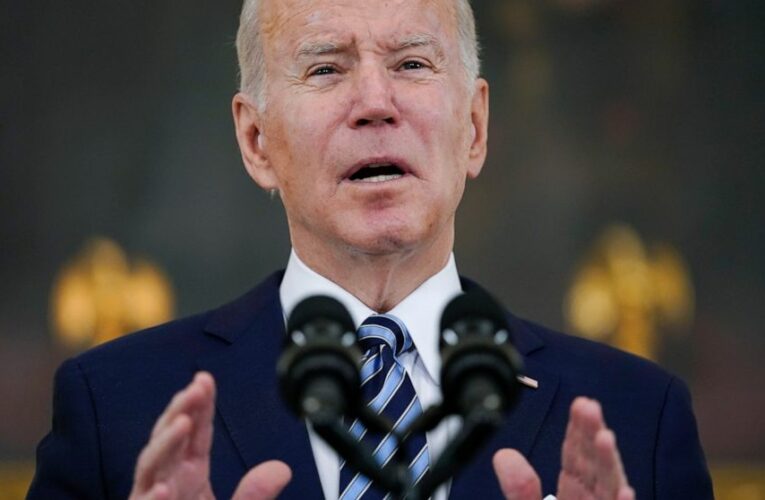 Biden sees US economy as powering past the pandemic
