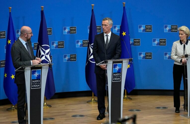 World leaders slap sanctions on the Kremlin over invasion