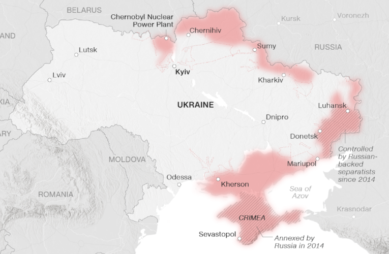Here’s where Russian troops have advanced so far