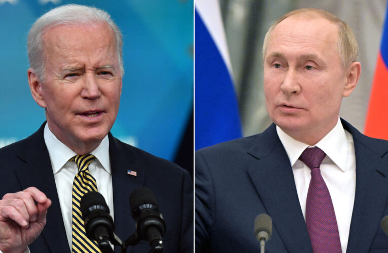 President stands by remarks that Putin shouldn’t stay in power, saying there is no policy change but he’s expressing ‘moral outrage’ at Russian leader’s behavior