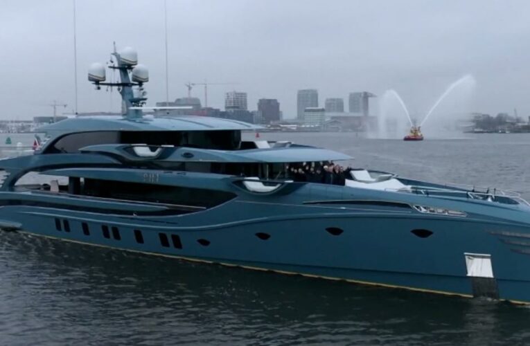 Superyacht believed to belong to mystery oligarch was just seized. See the photos