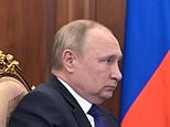 Flabby-mir Putin: Russia’s President Vladimir looks bloated and ashen in meeting