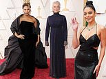 Oscars 2022 red carpet: Vanessa Hudgens, Laverne Cox, Jamie Lee Curtis and Sofia Carson wear black