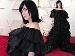 Oscars 2022: Billie Eilish turns heads in a HUGE black ruffle dress