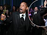 Will Smith PARTIES after his Oscars punch