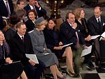 Prince Philip’s family arrive at Westminster Abbey for the Duke of Edinburgh’s memorial service 