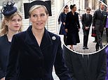 Sophie Wessex arrives at Duke of Edinburgh’s memorial service at Westminster Abbey