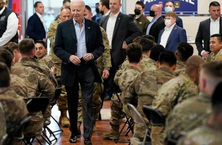 Live updates: Biden gives pep talk to US troops in Poland