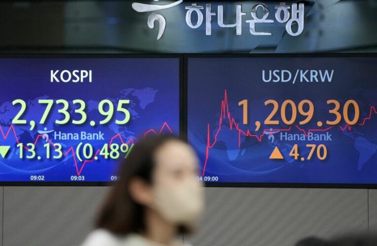 Wall Street points toward declines, following Europe, Asia