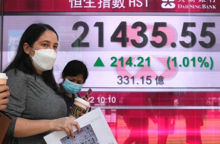 Asian shares rise, eyeing Ukraine, higher energy costs