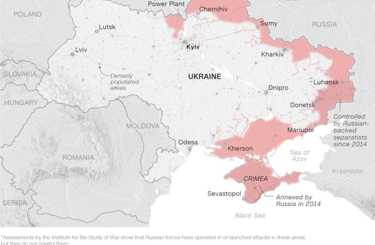 A month into Russia’s bloody invasion of Ukraine, Zelensky told NATO leaders his country needs just a fraction of the alliance’s combined firepower