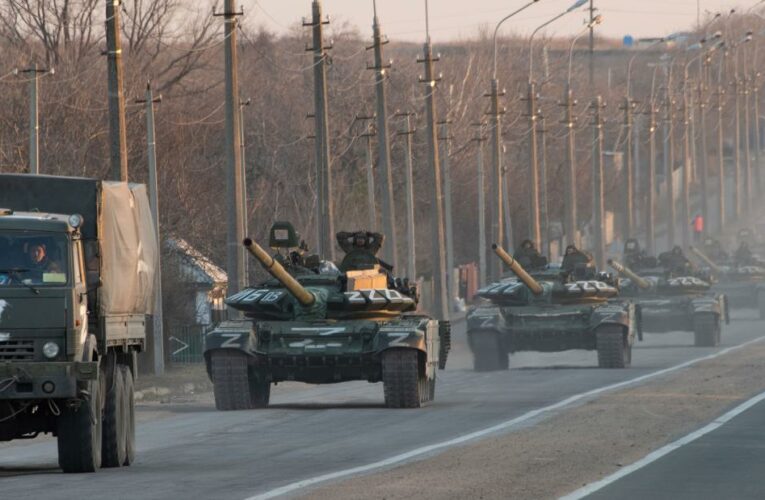 Bodies of at least 20 civilian men have been found lying strewn across the street in the Ukranian town of Bucha, northwest of Kyiv