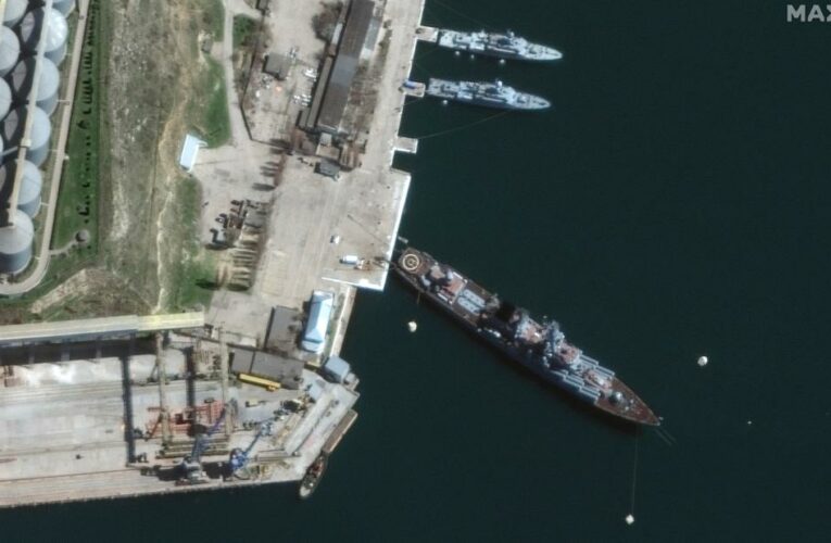 Amid conflicting reports, a senior US defense official says Ukrainian missiles hit the Moskva in the Black Sea causing it to sink, supporting Ukraine’s account