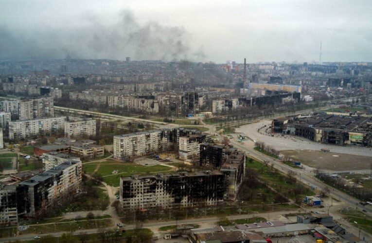 Officials in Mariupol dismiss Russia’s demand for Ukrainian forces to lay down their weapons in the southeastern city