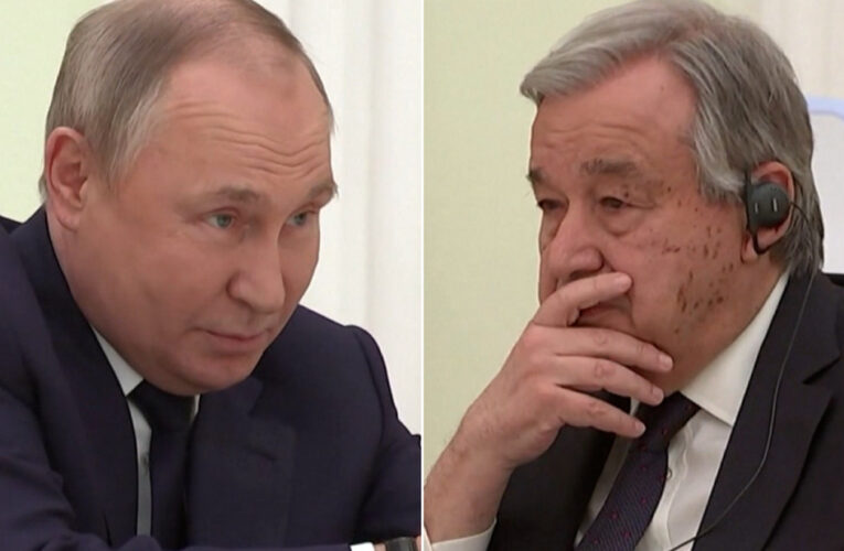 UN official speaks out after meeting with Putin