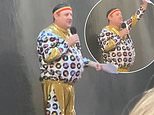 Peter Kay is back to his hilarious best as he entertains the crowd amid his Dance For Life tour