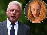 Boris Becker’s model daughter says it’s ‘not fair’ on his12-year-old son he’s been jailed