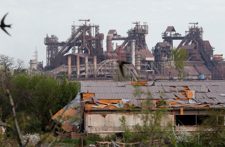 Zelensky says some civilians were evacuated. Hundreds are thought to still be trapped and running out of water, food and medicine after two months.