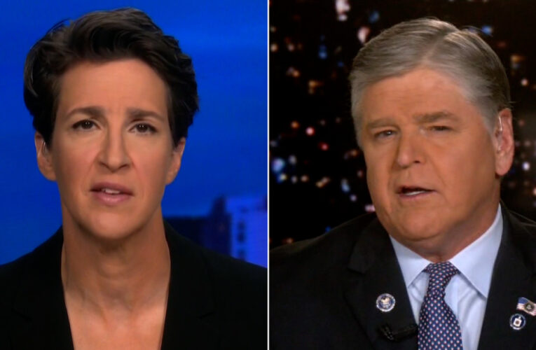 Watch: Sean Hannity and Rachel Maddow react to SCOTUS draft opinion