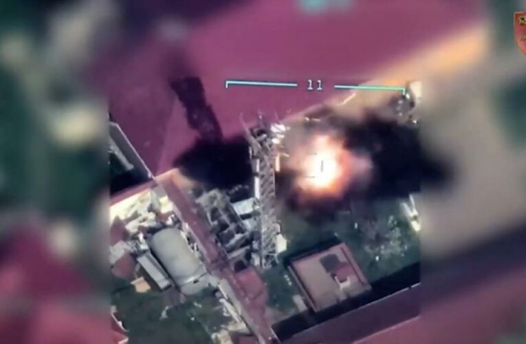 Front lines: Ukrainians strike Russian positions on Snake Island with drone, video shows