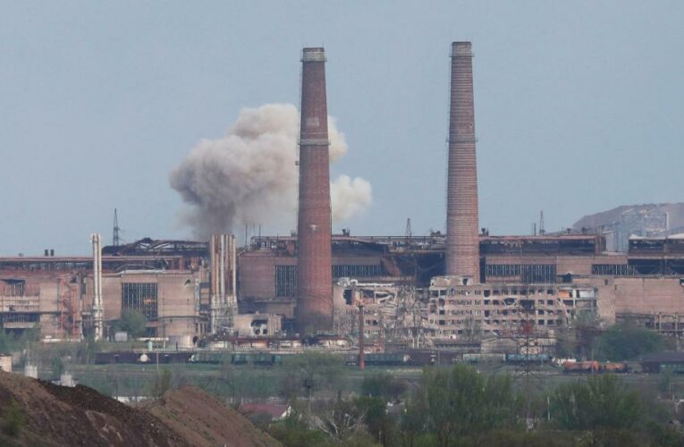 Watch: Inside the Mariupol steel plant where soldiers and civilians remain trapped inside