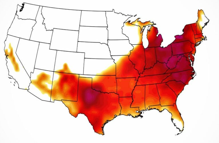 Over half of the US population will see temperatures at or above 90 degrees this weekend. And it’s only May