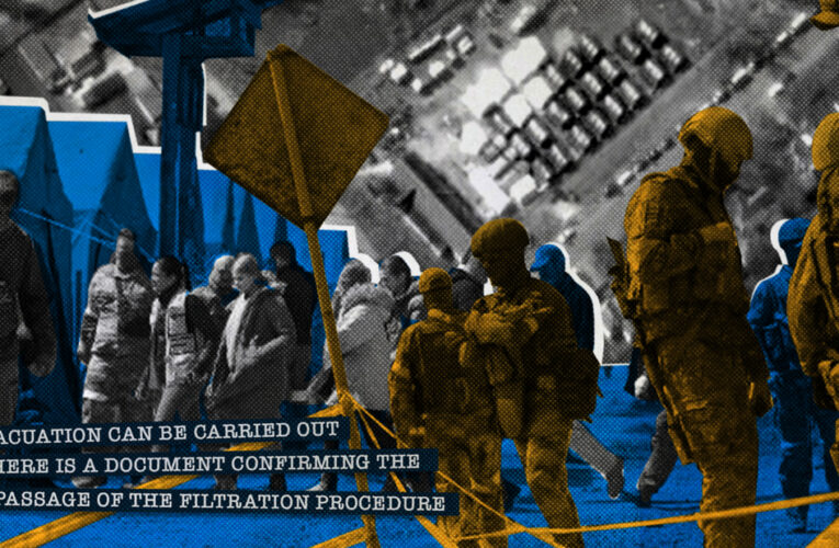 Three months into the war, the dehumanizing process known as filtration has become part of the reality of life under Russian occupation