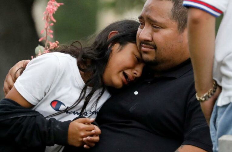 Heartbreak in Texas: Photos from the scene of school shooting