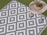 Amazon shoppers are snapping up this affordable outdoor rug to bring style to their garden