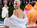 Kim Kardashian couldn’t ZIP UP her Marilyn Monroe dress